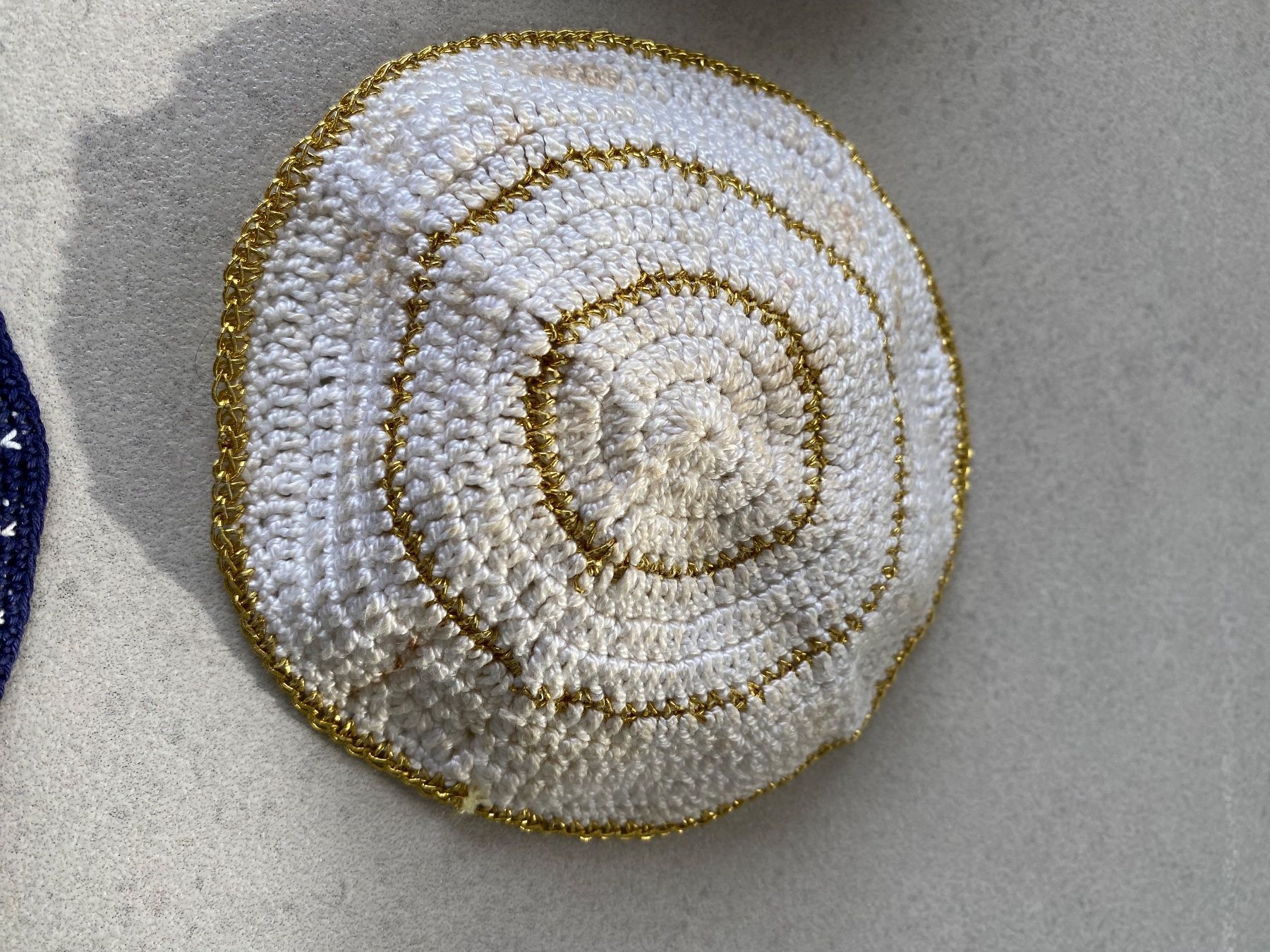 Hüte, Mützen & Caps: 6 x Schöne Kippot JUDAIKA – Gebraucht aus niederbipp von Esbenz 8