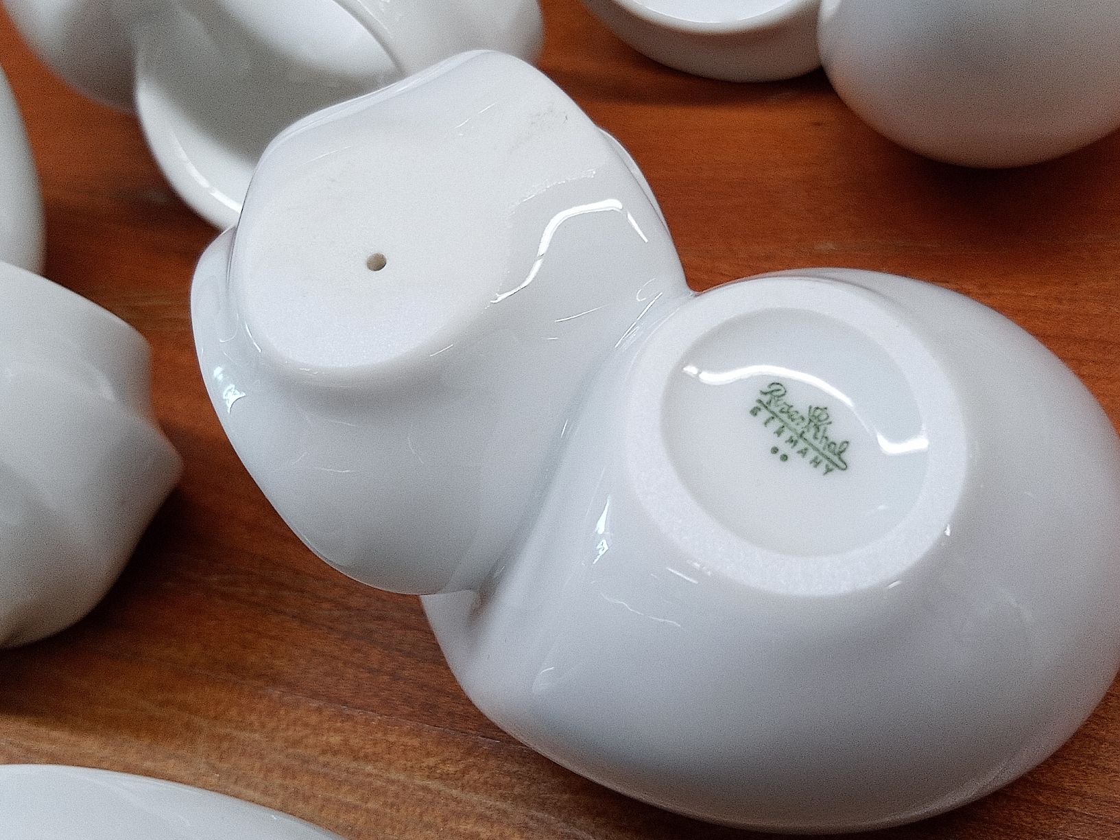 Sonstige Dekorationen & Accessoires: 6x Rosenthal Serviettenring mit Mini Vase – Gebraucht aus Reiden von Zofi-Brocki 5