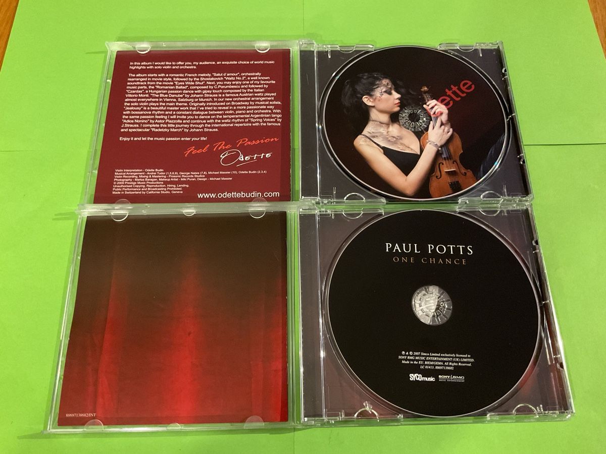 CDs: CD Sammlung: Paul Potts "One Chance" & Odette "Passion" – Gebraucht aus Steinach von Quarkie 2