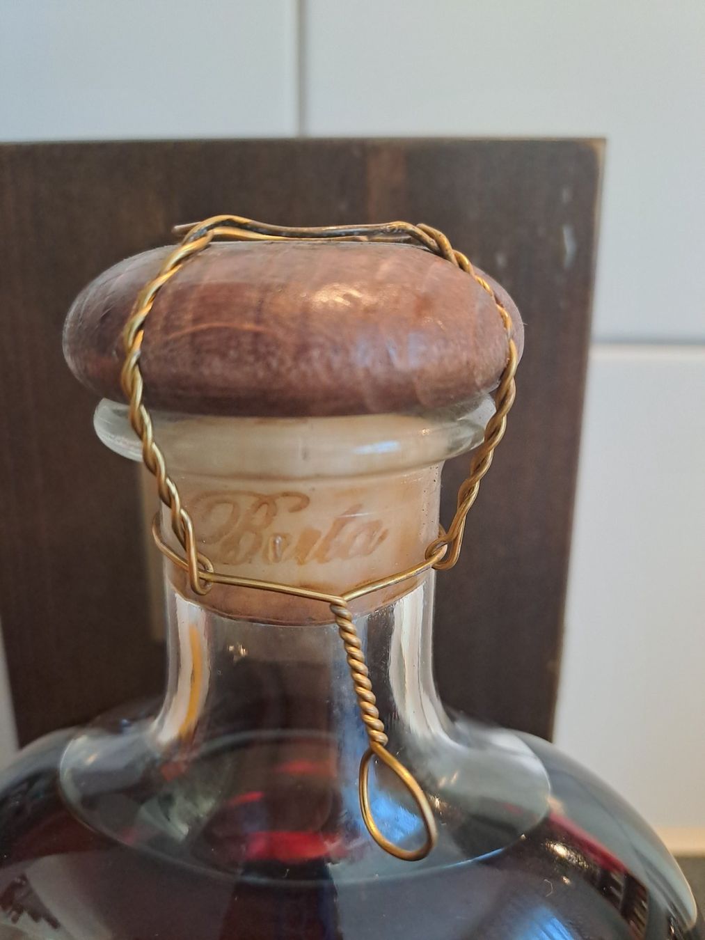 Berta Spirituosen: Berta Grappa BRICDELGAIAN 1991 mit OHK – Neu und originalverpackt aus Elsau von Kellerraeumung 6