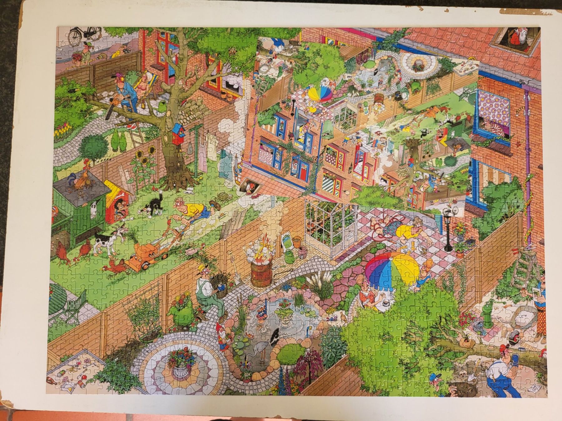 Puzzle: Puzzle VAN HAASTEREN Nachbarn  950 Teile – Usato da Therwil venduto da Nika123 1