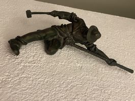 Bronzefigur, Bergmann, antik