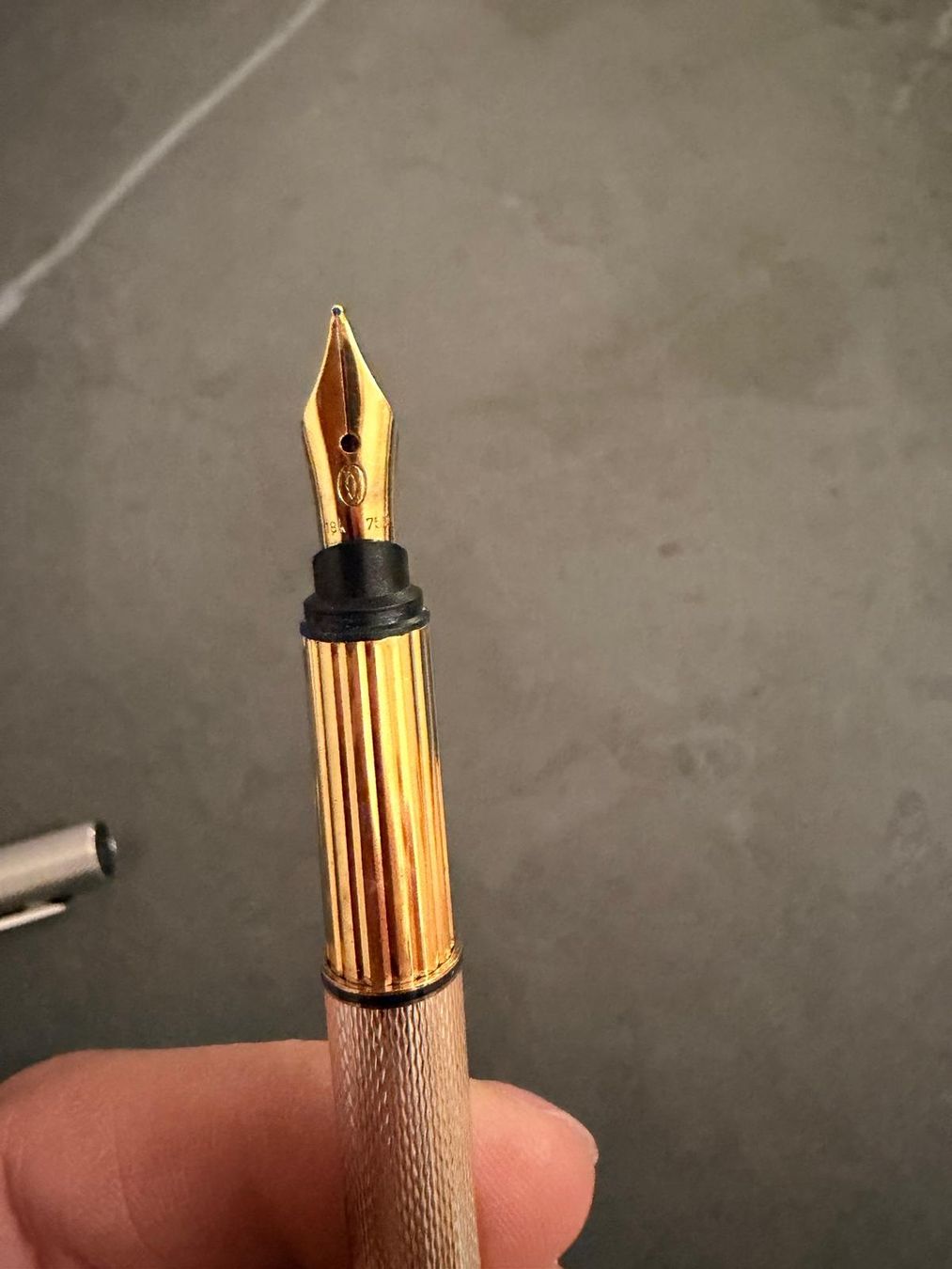 Cartier Penna & Evidenziatori: Cartier Stylo plume Trinity argent-or – Nuovo (secondo la descrizione) da Delémont venduto da KIKI49 4