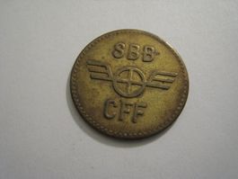 SBB CFF Getränkejeton, 1 Fr., alte Version, Top Zustand (11)