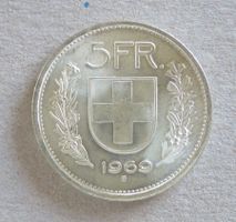 5.- Fr.  1969, Silber