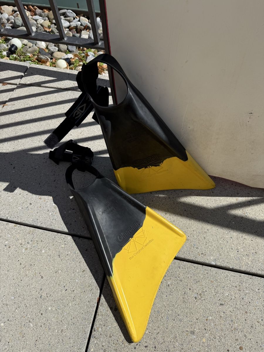 Tavole da surf e di nuoto: Body Board mit Flossen und Reisesack – Usato da Zürich venduto da Mothai 2