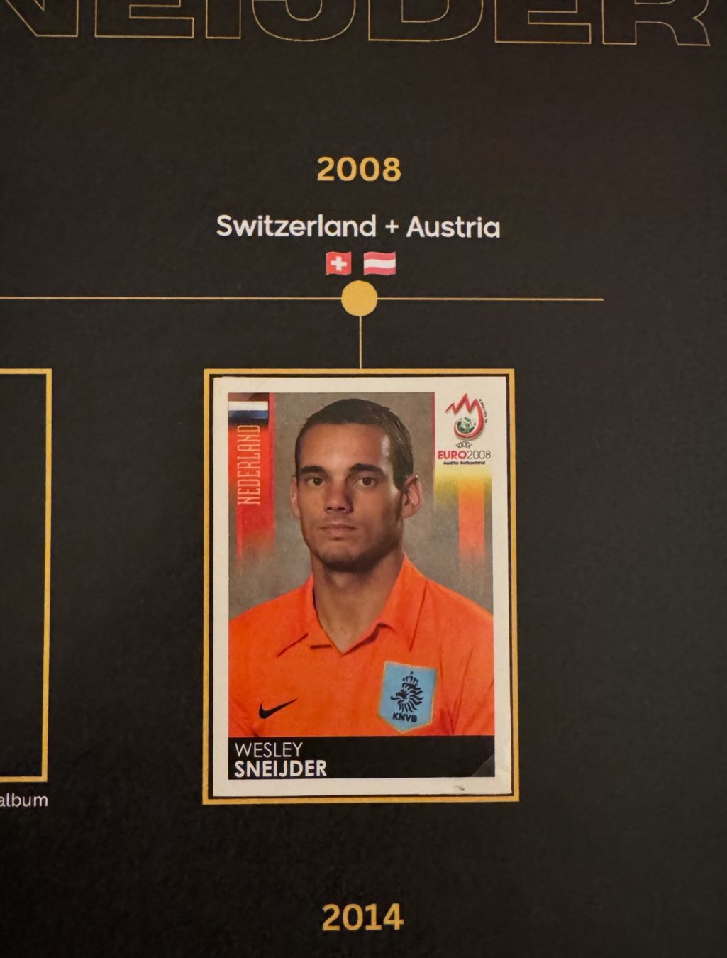 Panini Sammelbilder & Trading cards: Panini-Plakat Wesley Sneijder – Neu (gemäss Beschreibung) aus Stettlen von DieTaube2.0 2