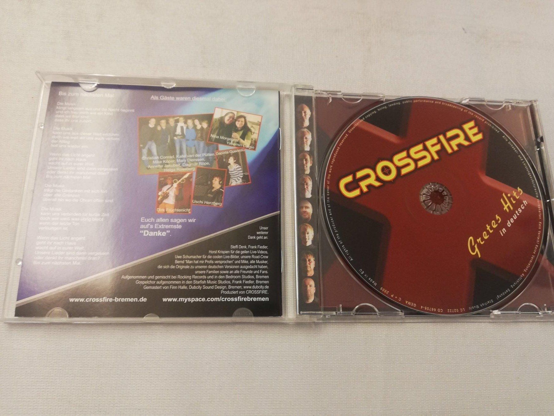 CD: CROSSFIRE - GREATEST HITS IN DEUTSCH – Usato da Bern venduto da Vinylsound.ch 2