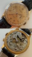 Chronographe Suisse Herrenuhr Goldfarbe 17 Rubis Handaufzug