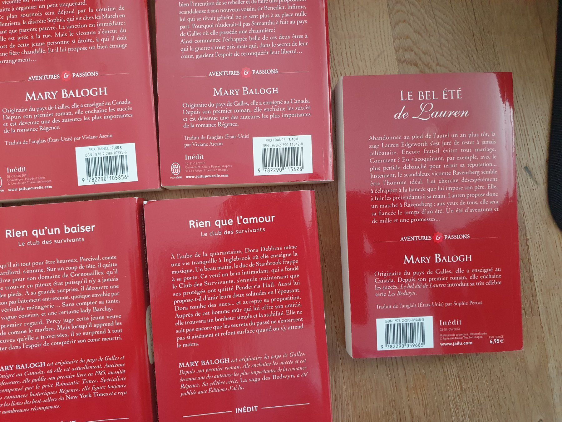 Libri: 7 romans de Mary Balogh – Usato da Oftringen venduto da papillon075 3