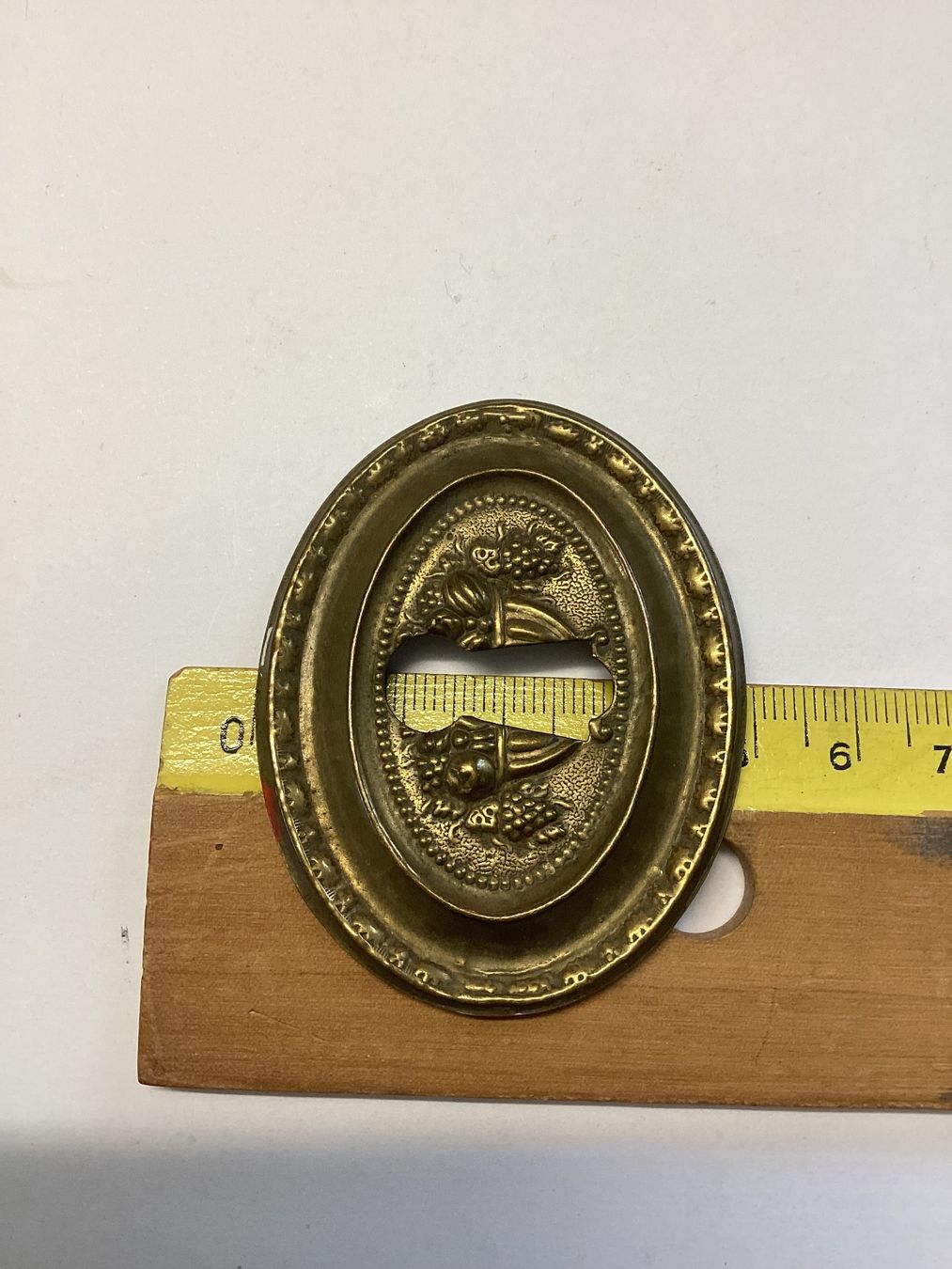 Insegne: Schild Messing Schublade – Usato da Eglisau venduto da mar_5rn2 5