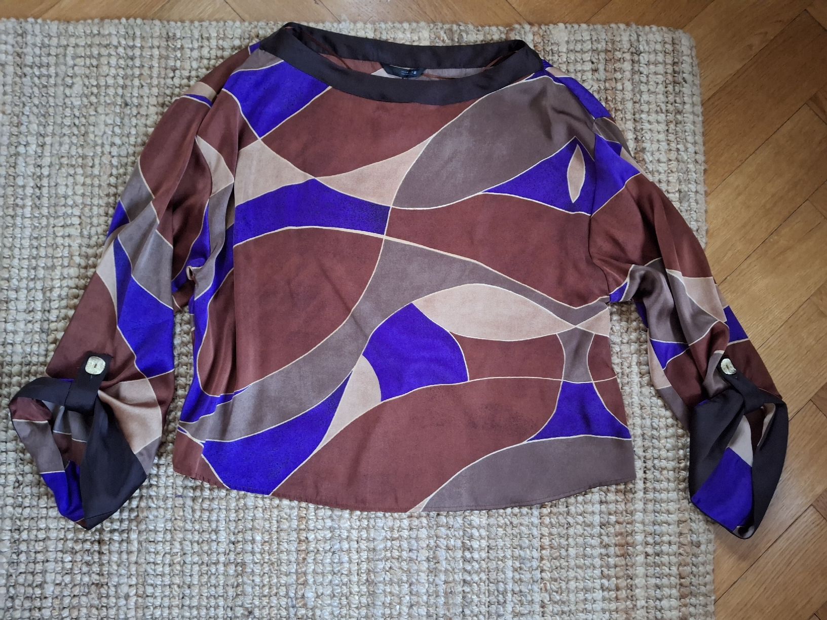 Zara Completi & Tailleur: Ensemble Zara M brun, doré et violet NEUF – Nuovo e nell'imballaggio originale da Lausanne venduto da Cognitia 3