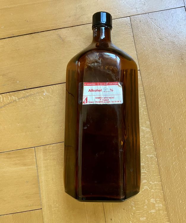 Apothekerflaschen Set 3x1000ml - Komplett Mit Korken & Siegel