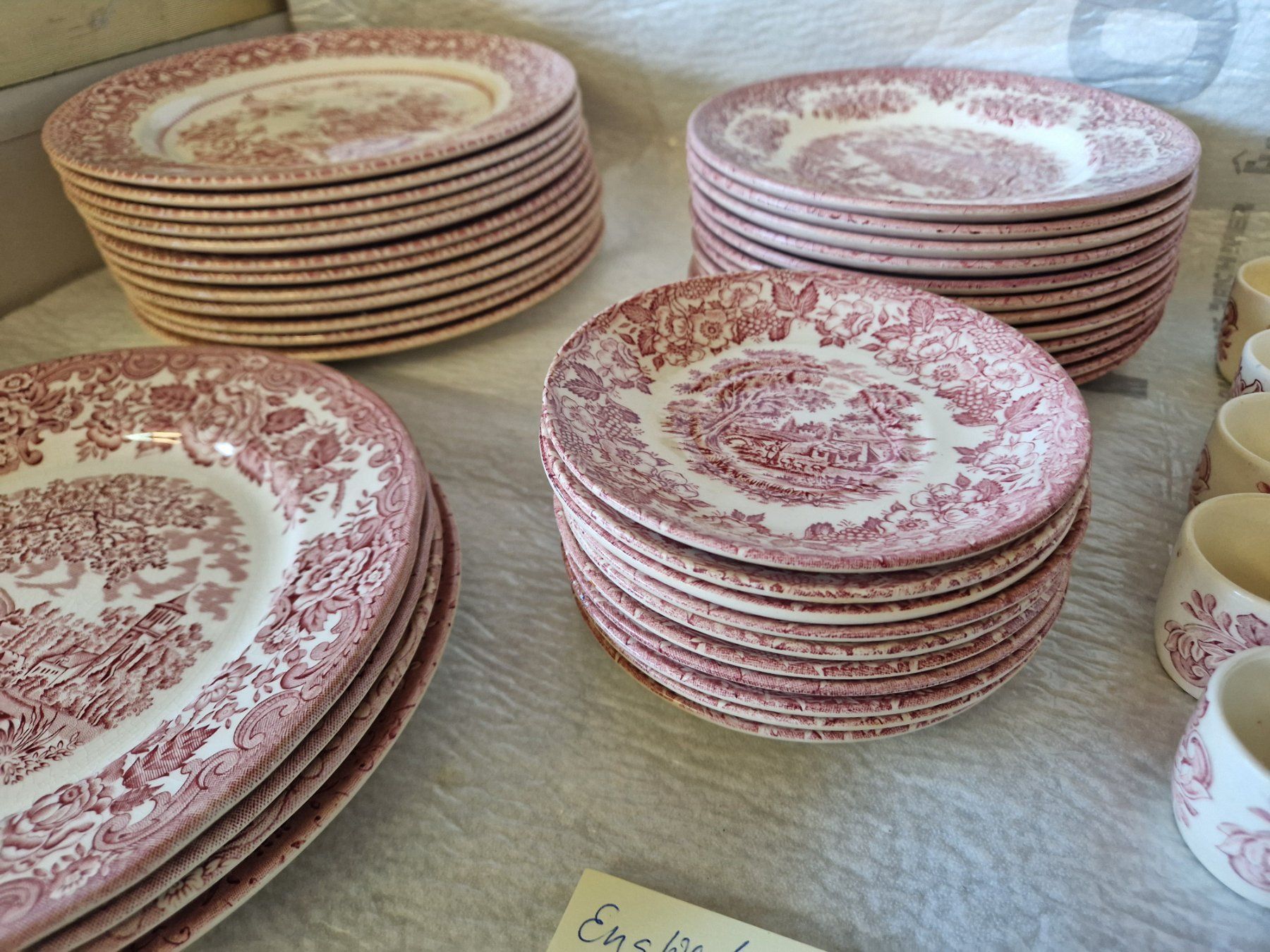 Teller: Englisches Porzellan Teller Set – Gebraucht aus Wädenswil von verebe 5
