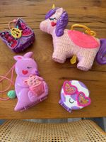 POLLY POCKET 💕🦄 4 coffrets avec figurines/accessoires