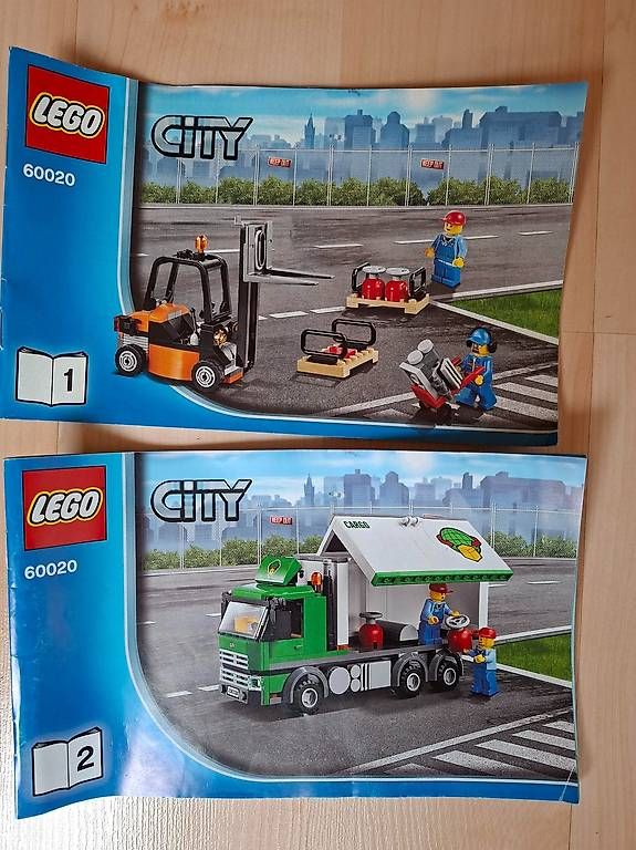 Giocattoli: Lego City, LKW mit Gabelstapler, 60020 – Usato da Bäriswil BE venduto da Eddy77 1