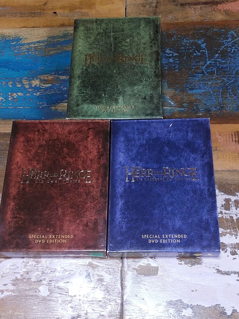 Tutti i DVDs: Herr der Ringe - Trilogie Boxen, DVD Collector's Edition – Usato da Winterthur venduto da Belzarek