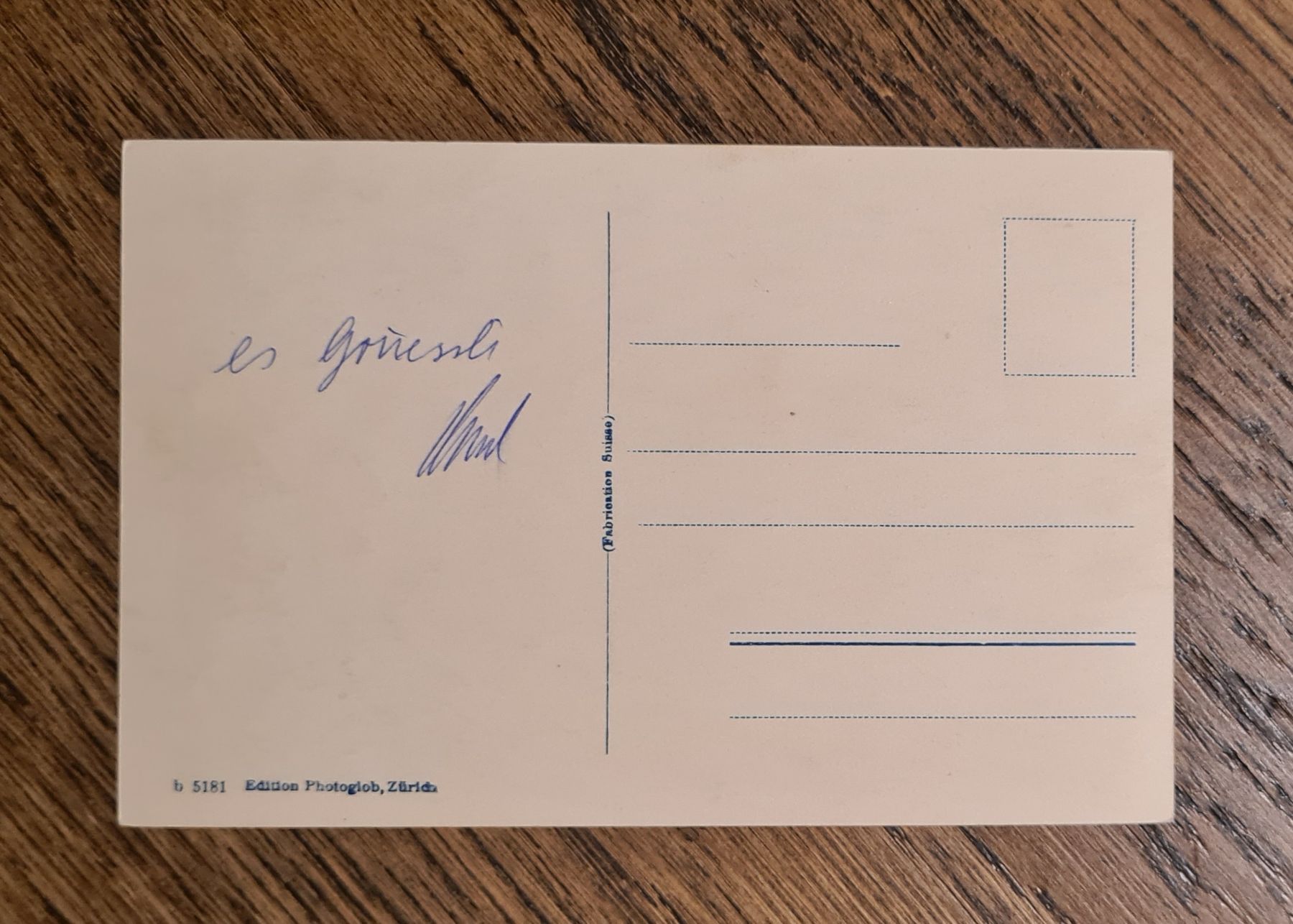 Cartoline postali: Hospental mit Gotthardstrecke – Usato da Ebikon venduto da Donar50 1