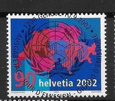 V1059 - Suisse - ONU vollstempel