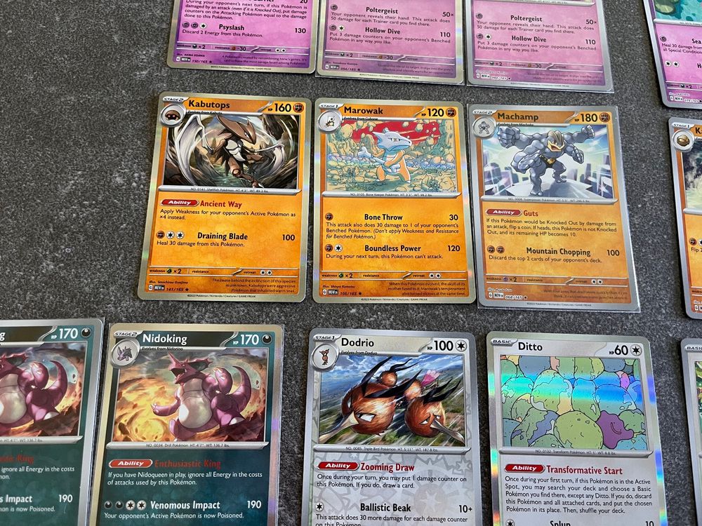 RIESIGE POKEMON 151 KARTEN SAMMLUNG EN (Ex/Holo/Reverse) | Kaufen auf ...