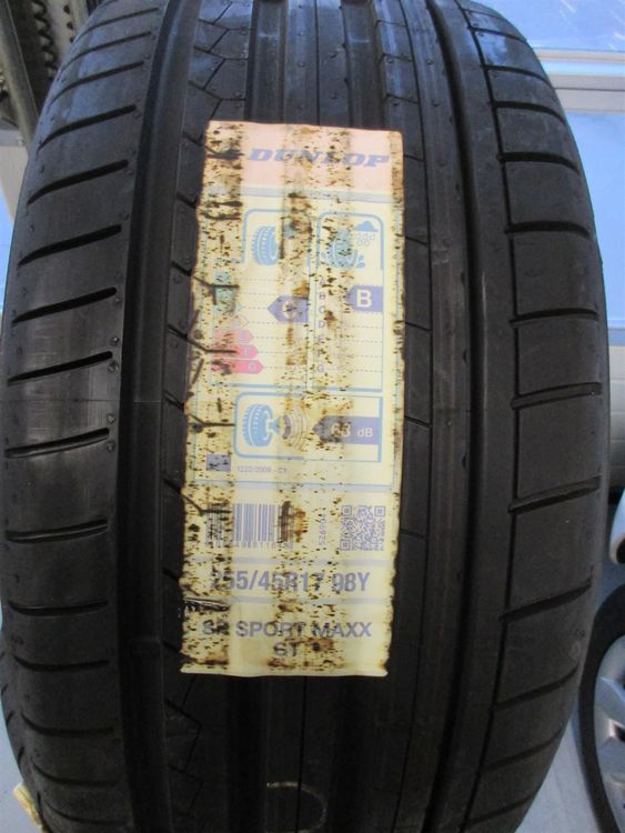 4 stk. Dunlop 255/45/17 SPORT MAXX GT MO (Neu (gemäss Beschreibung)) in ...