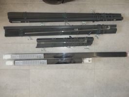 5 jalousies 2 neuves tissus et 3 aluminium en bon état