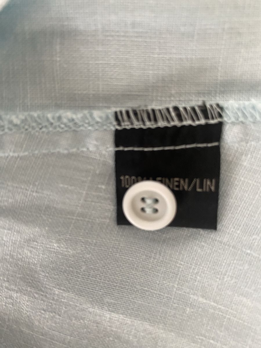 Essentiel Antwerp Kleider: Essentiel Antwerpen Hemdkleid, Gr. 38, hellblau, Leinen – Gebraucht aus Jona von Flamingoo 7