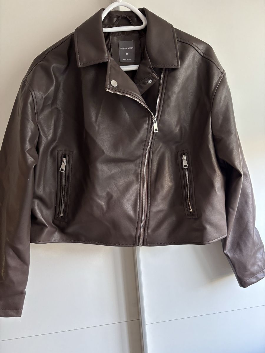 Giacche: Kunstleder Jacke braun GR M – Nuovo (secondo la descrizione) da Alterswil FR venduto da Lisu15