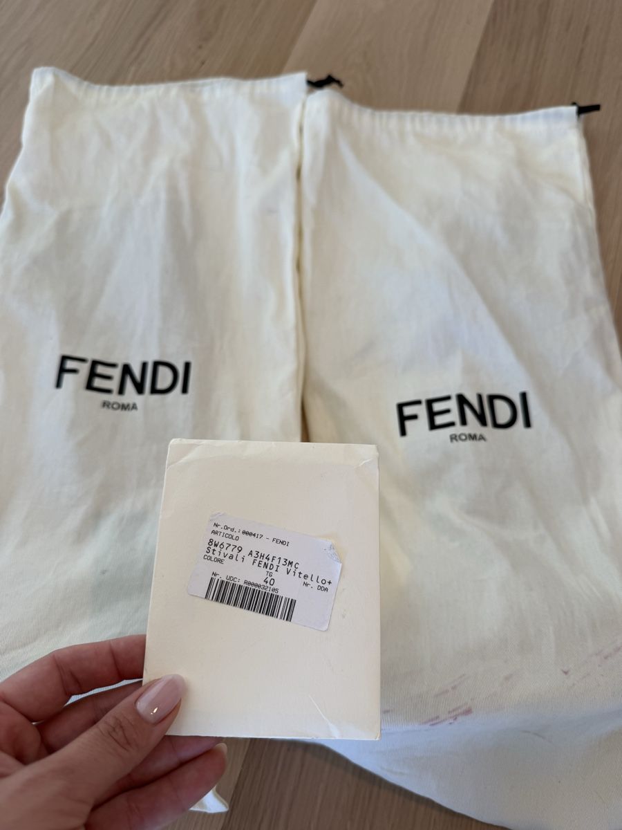 Fendi Damenschuhe: Bottes montantes Fendi, taille 40 – Gebraucht aus Martigny von Luxivore83 7