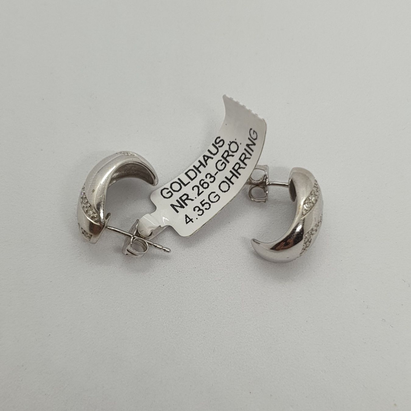 Orecchini pendenti & Orecchini a lobo: Echt 18K Gold - Diamant Ohrringe – Usato da Luzern venduto da Luzern-Goldhaus 2