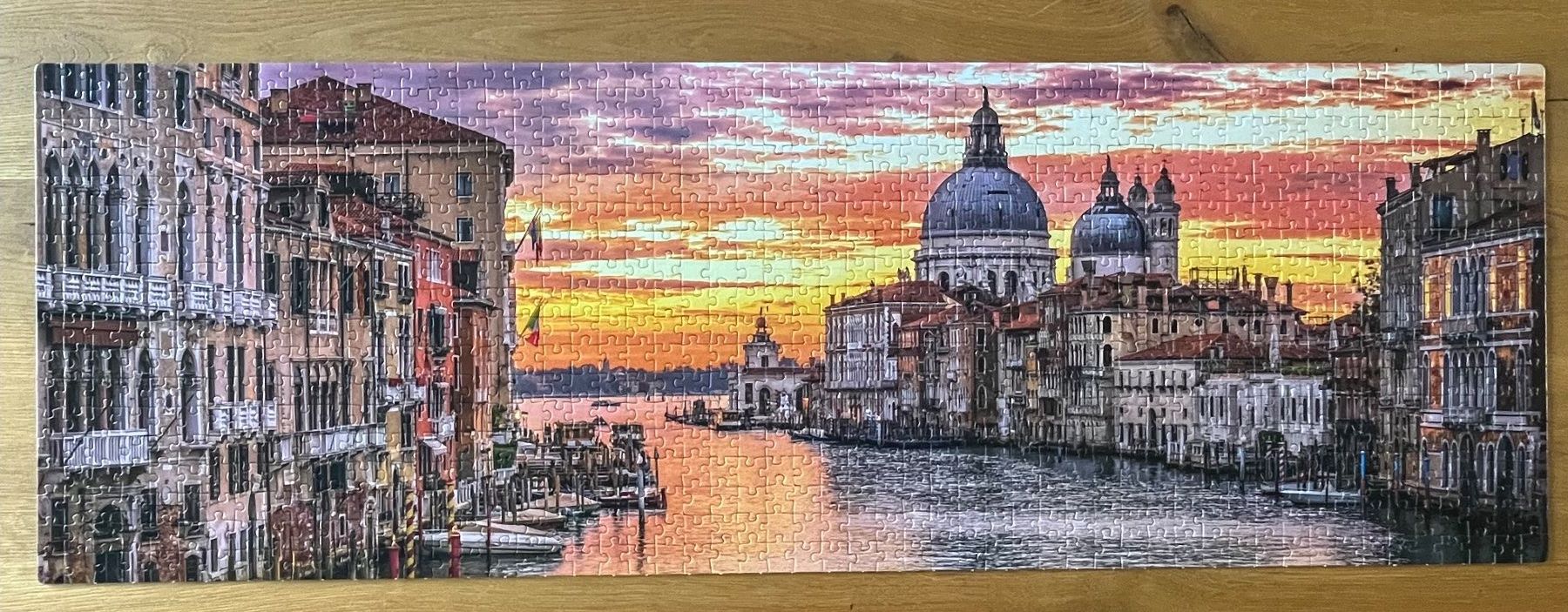 Clementoni Puzzle: Puzzle Venedig Panorama, Sonnenuntergang – Usato da Zürich venduto da Gurkis 3