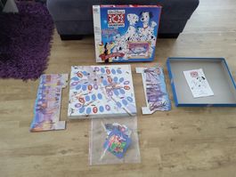 Brettspiel von MB 101 Dalmatiner Spiel, komplett, Vintage
