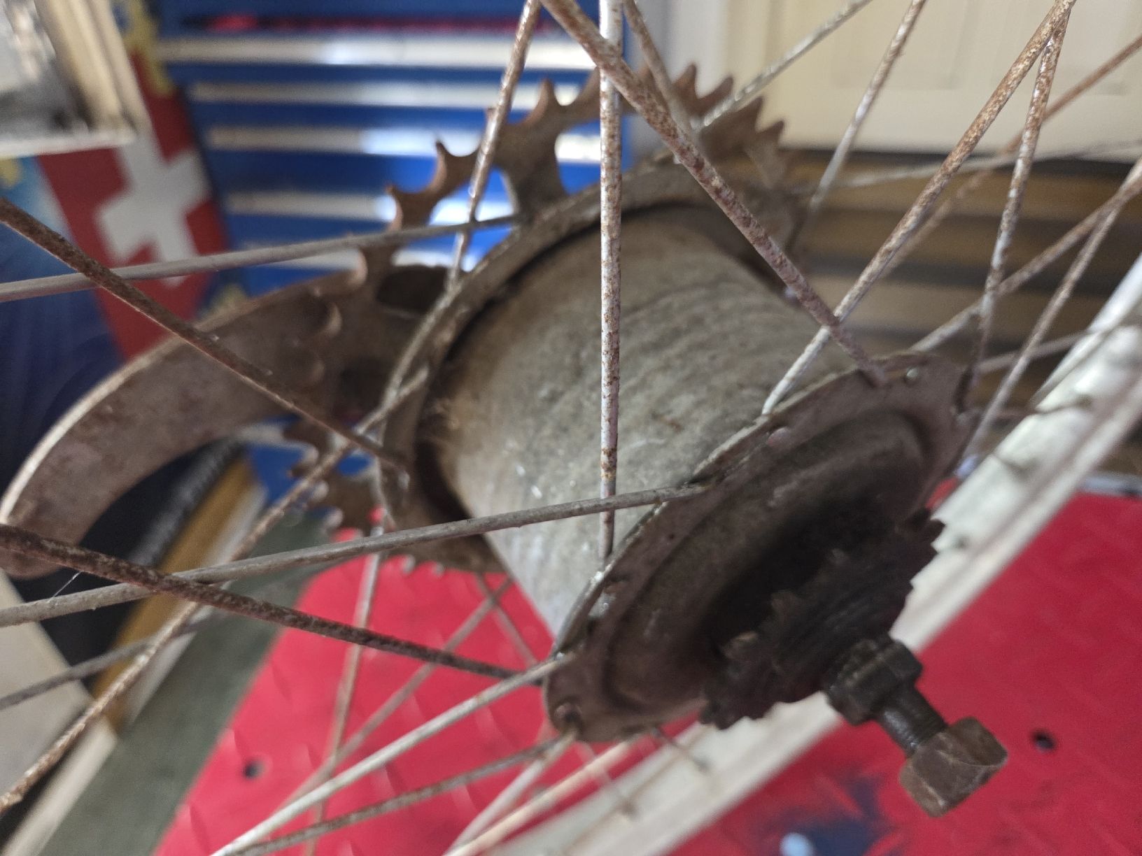 Sachs Parti ricambio per ciclomotori: Sachs 502 Mofa Rücktritt Rad – Usato da Eichberg venduto da Schmid-Motos 3