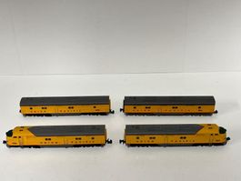 LIFE LIKE Union Pacific  4 teilig   Spur N Analog