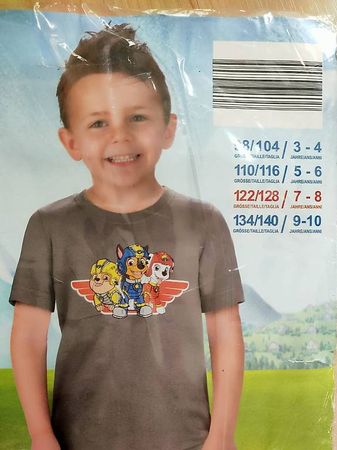 Jungen Pyjama kurzarm Paw Patrol Gr 122/128 NEU!