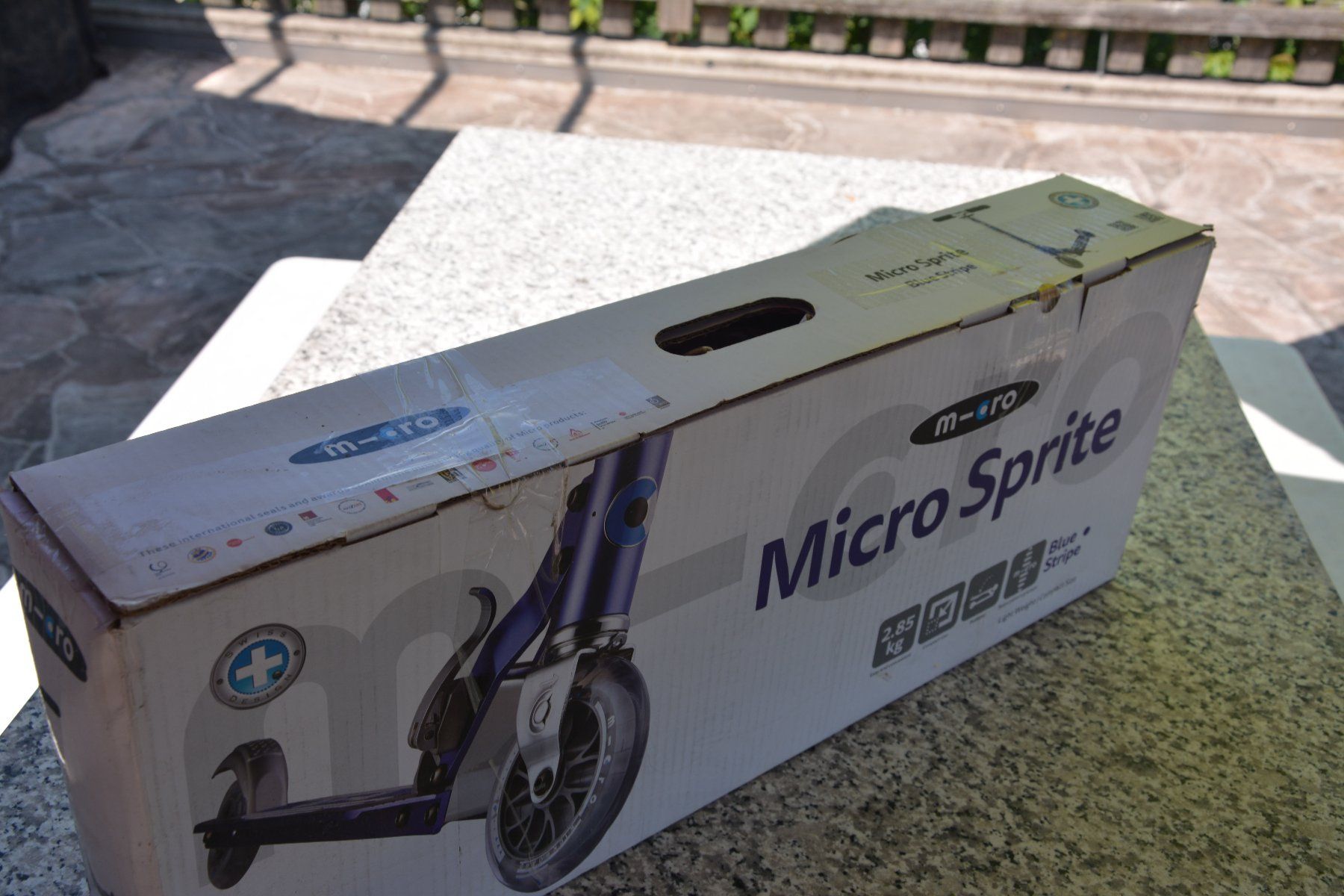 Micro Kickboard: Trotinette Micro Sprite Blue – Neu und originalverpackt aus Courfaivre von  2