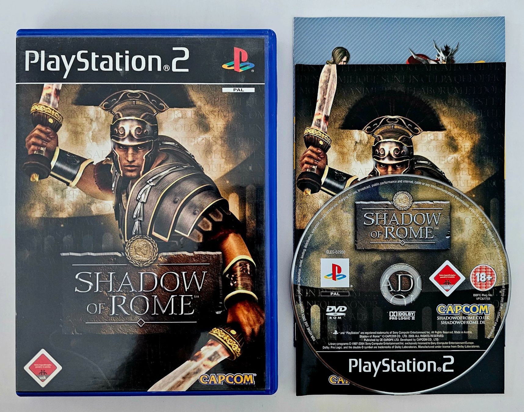 Sony Spiele: Shadow of Rome (PS2) – Gebraucht aus Holziken von Miglioregamesnmore