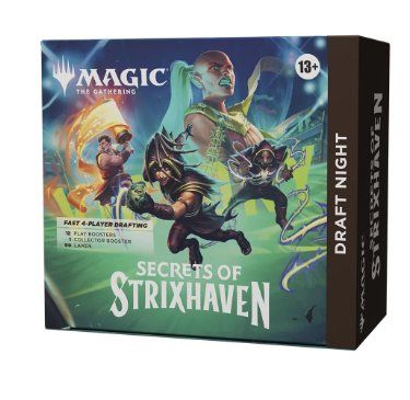 Magic The Gathering Sammelbilder & Trading cards: MTG Magic Secrets of Strixhaven Draft Night (EN) – Neu und originalverpackt aus Balerna von 2E-Trading