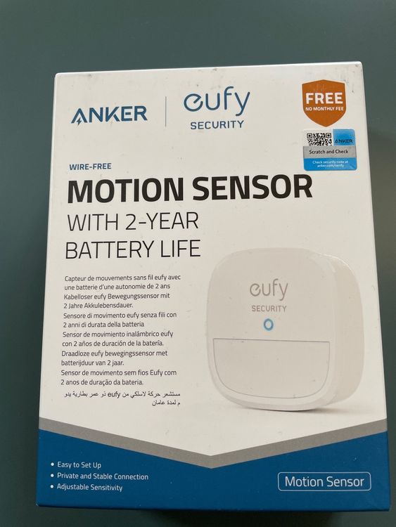 Eufy motion sensor Kaufen auf Ricardo