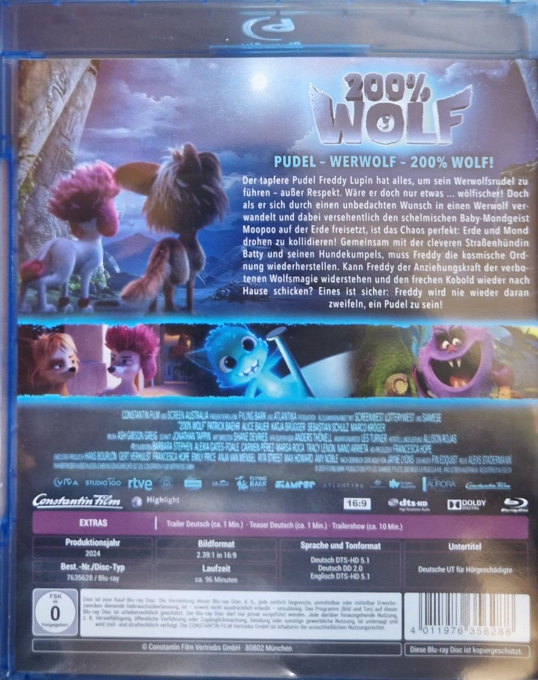 Tutti i DVDs: 200% Wolf [Blu-ray] – Nuovo (secondo la descrizione) da Laupen ZH venduto da Moviesammler 1