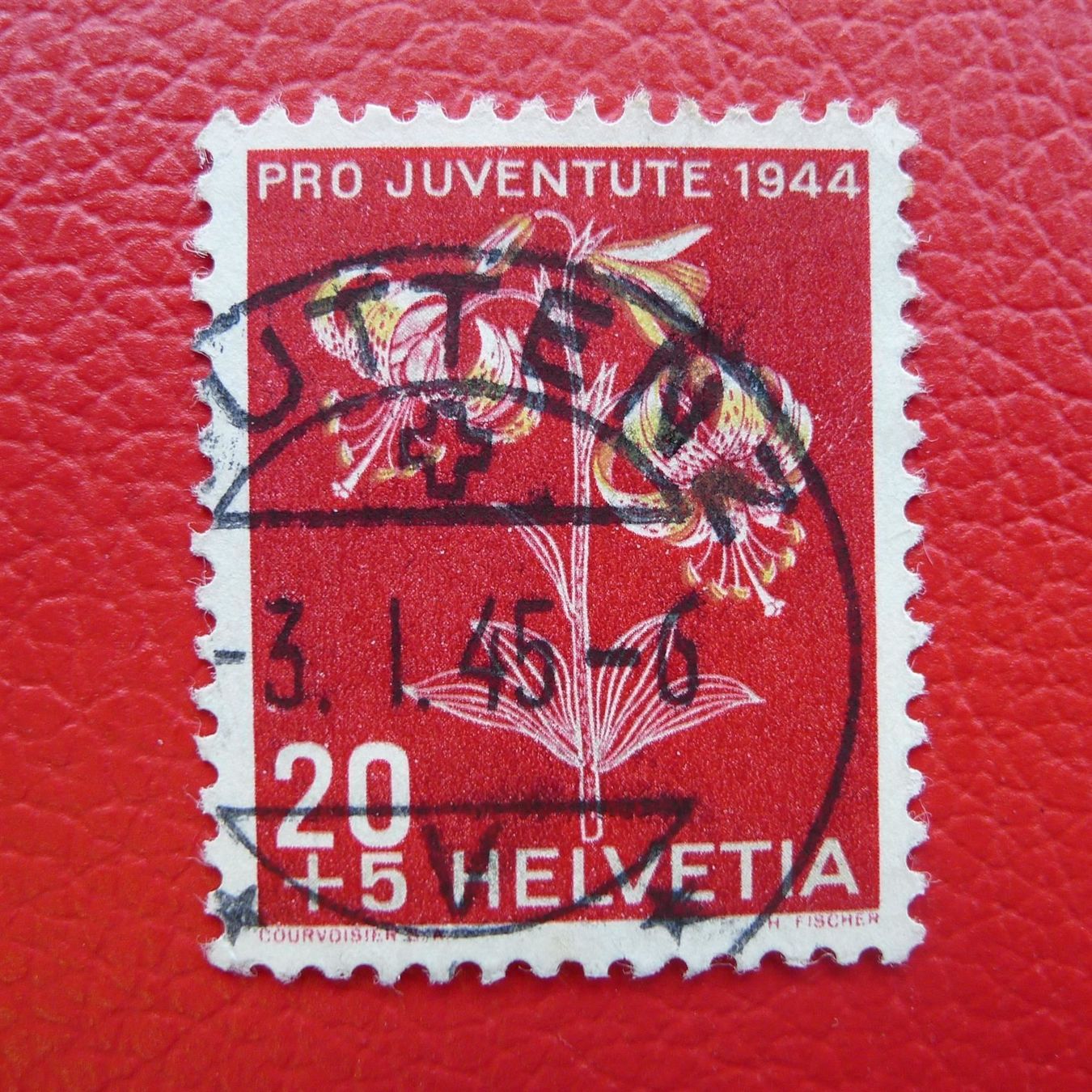 Tutti i francobolli: 1944, J107, idealer-O MUTTENZ BS 3.1.45 – Usato da Sursee venduto da Luzernerraute