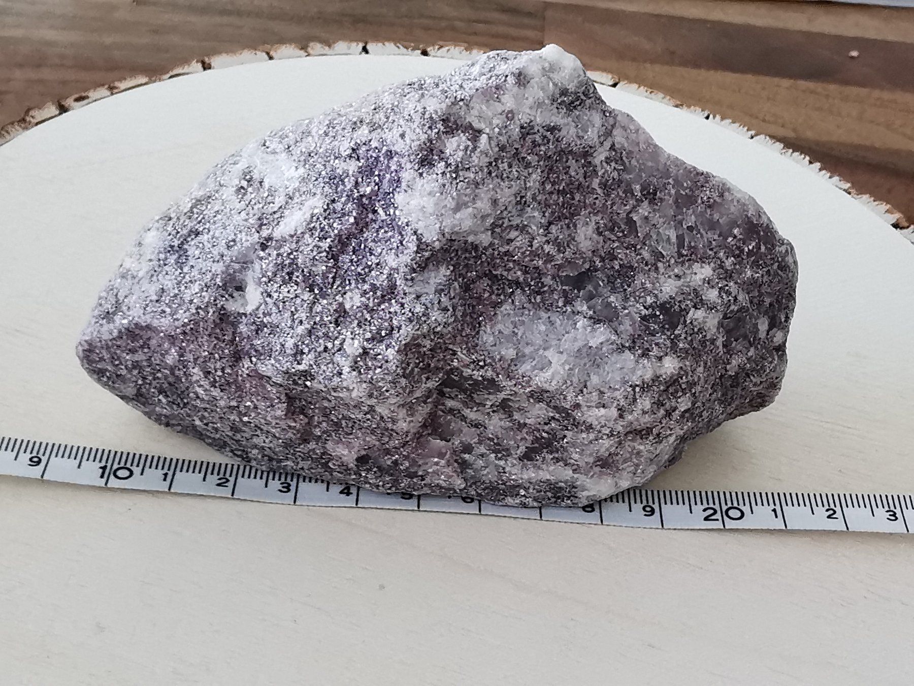 Minerali & Pietre curative: Lepidolith Rohstein – Nuovo e nell'imballaggio originale da Dierikon venduto da Buntspecht-10 3