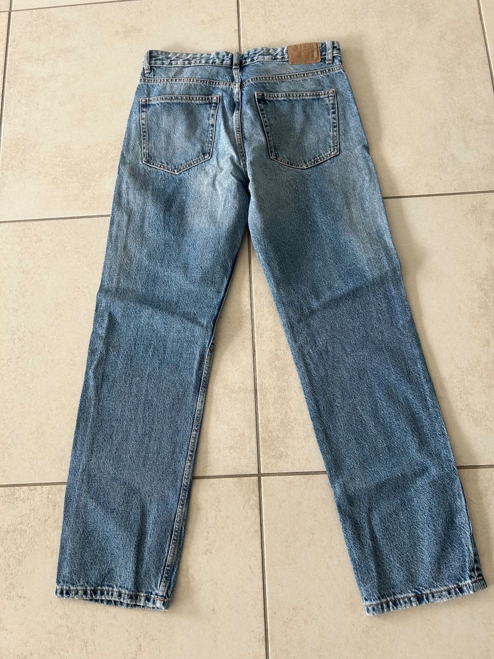 Pull&Bear Jeans: Jeans Pull&Bear droit taille haute – D'occasion à Courrendlin par loko2910 2