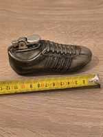 Briquet chaussure de foot vintage en métal argenté ⚽️
