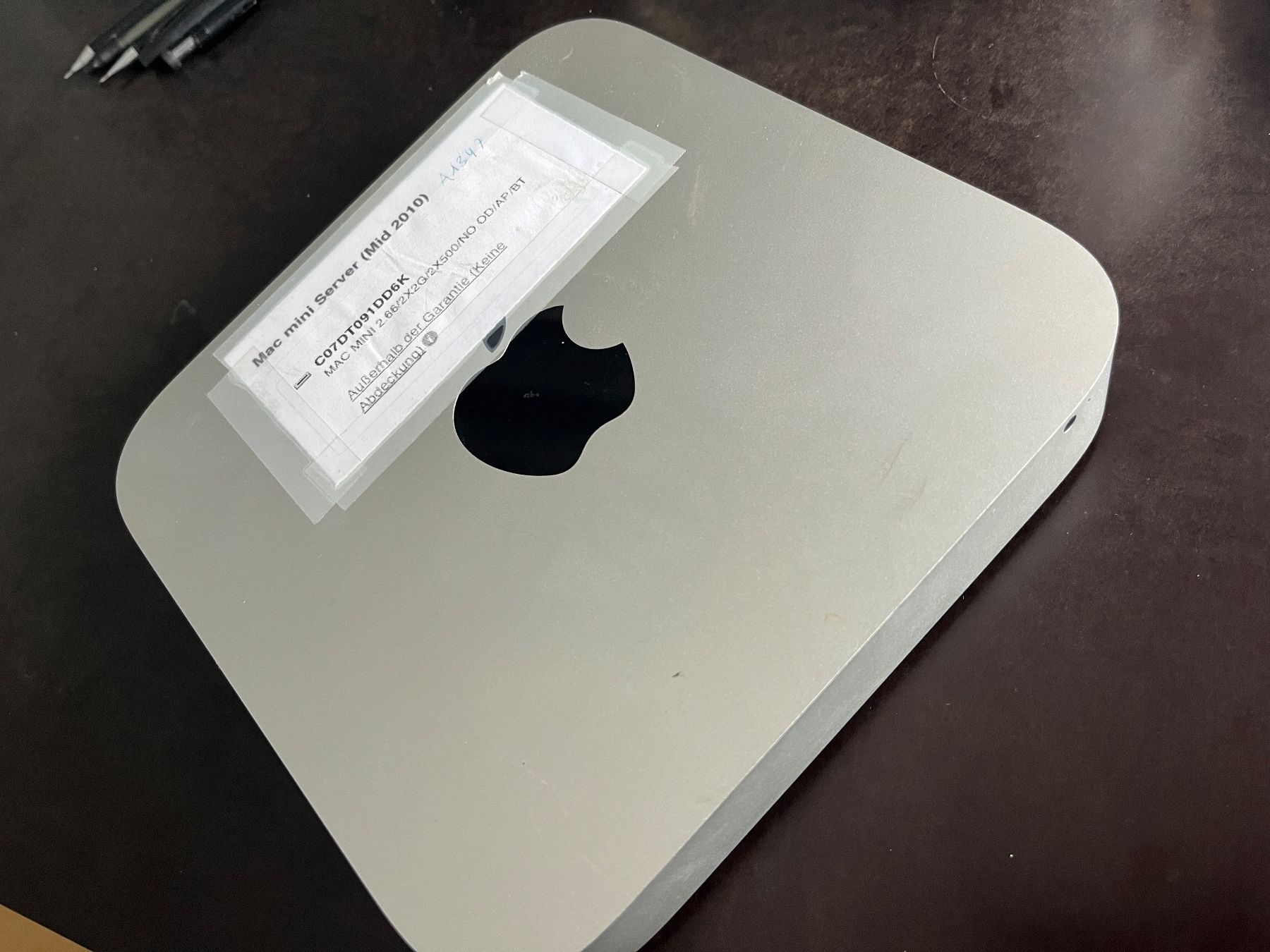Apple PCs: Mac mini Server Mitte 2010 – Gebraucht aus Zürich von gotogs