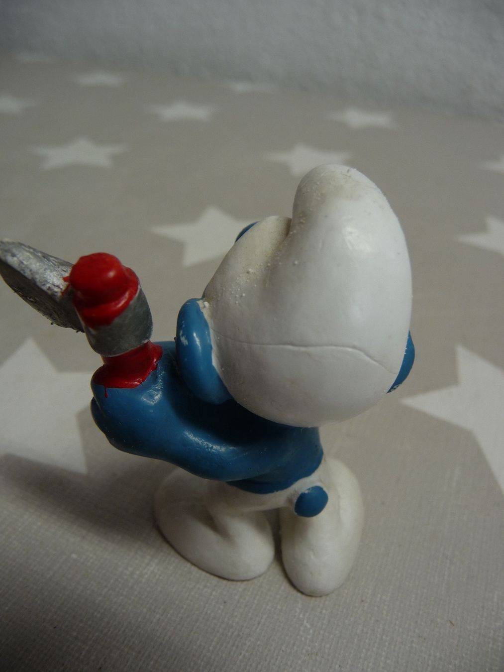Statuette: Schlumpf Schlümpfe mit Beil Axt – Usato da Rafz venduto da Powacaddy 1