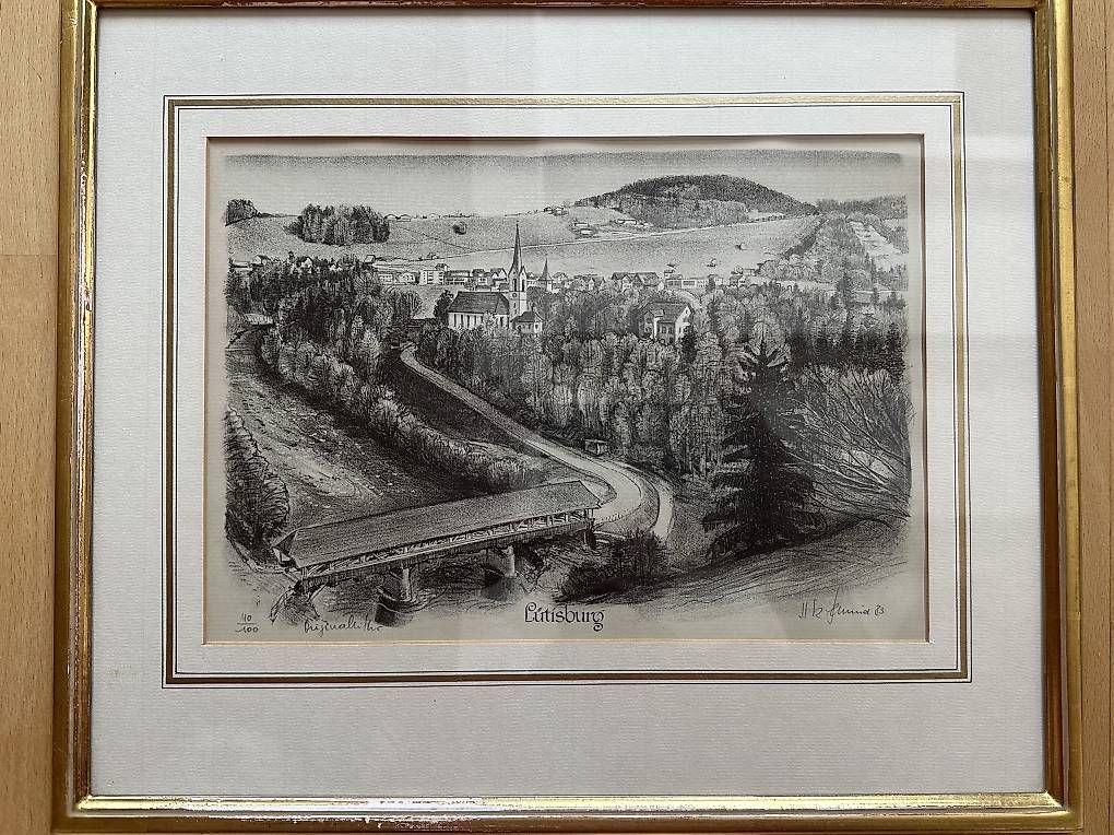 Grafica & Litografie: Lithographie Lütisburg – Usato da Teufen AR venduto da Hero2025