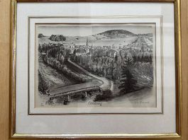 Lithographie Lütisburg