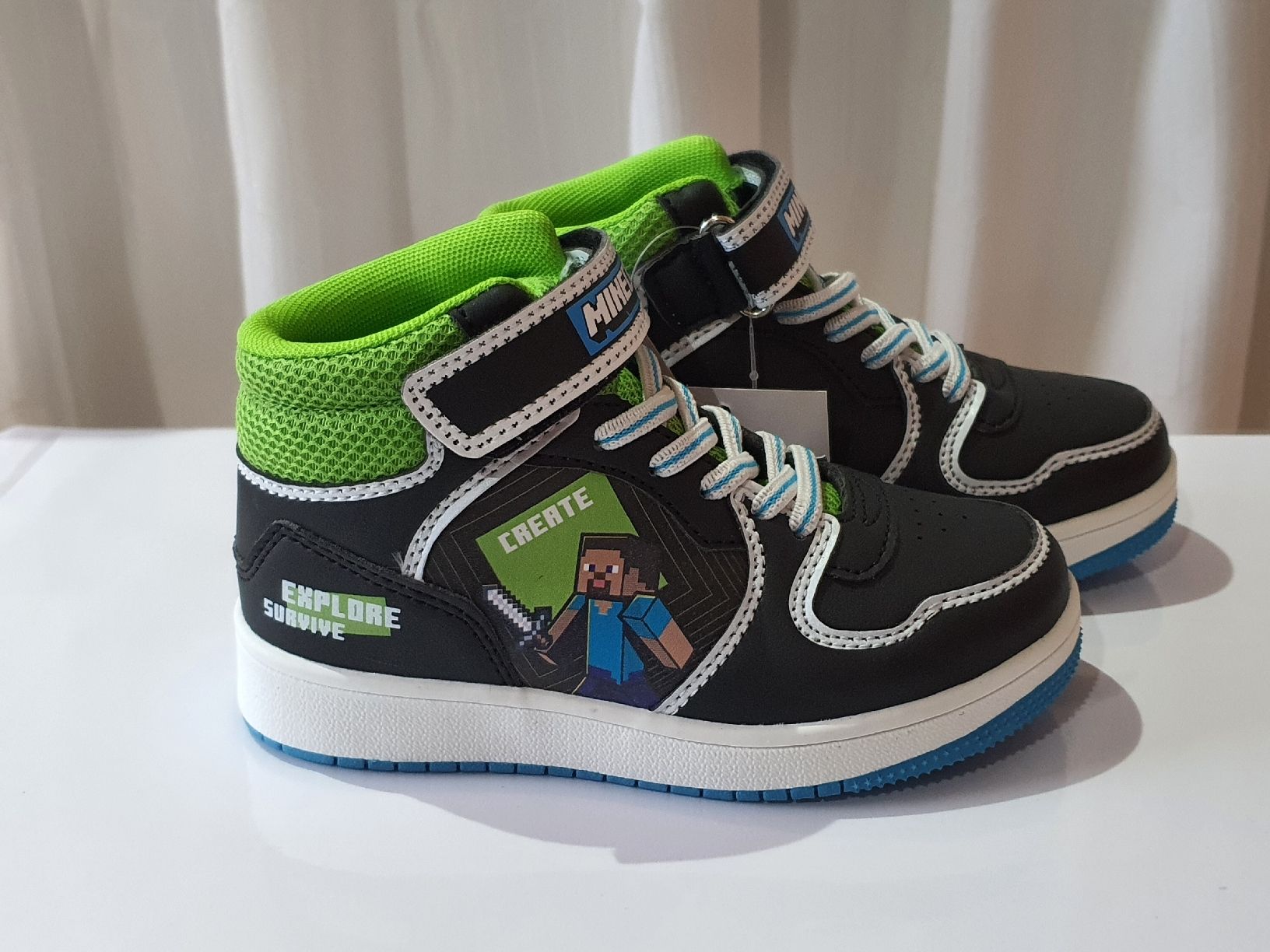 Schuhe für Jungen: Gr. 27 - Minecraft Kinderstiefel, Neu – Neu und originalverpackt aus Nürensdorf von SunshineKinderschuhe 1