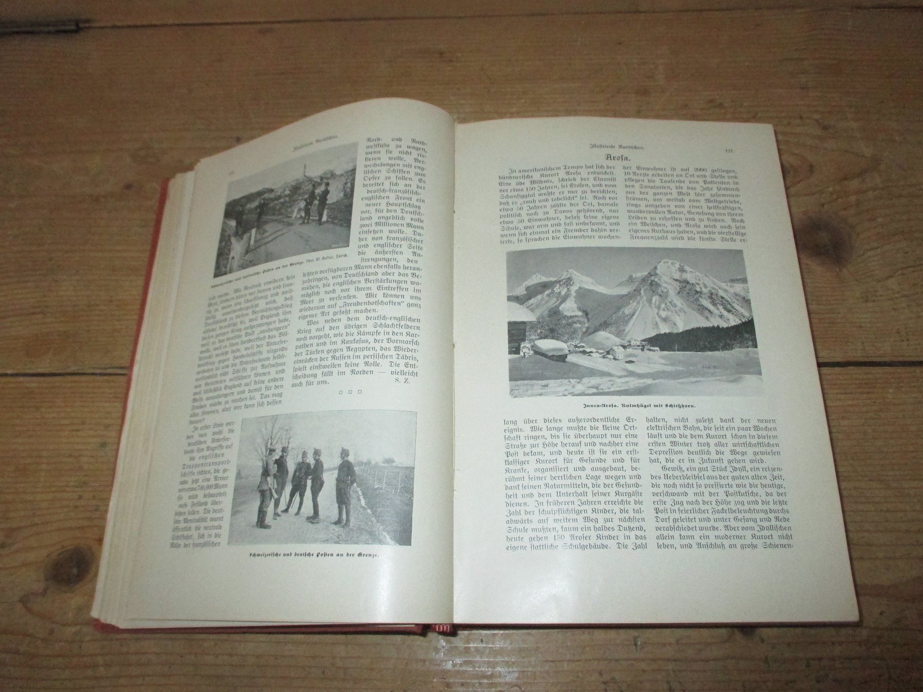 Livres: Die Schweiz 1915 – Défectueux à Flims - Dorf par Stagediver 2